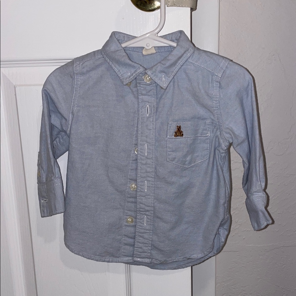 Baby GAP Oxford convertible toddler shirt.